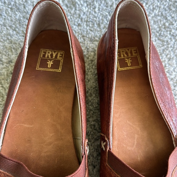 Frye Melanie slip on Cognac Sz 7.5 - Picture 2 of 5